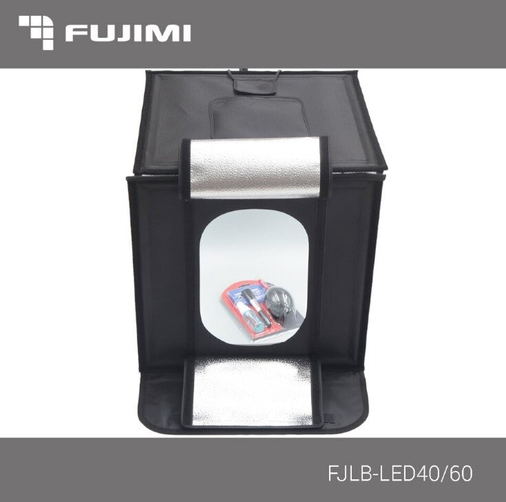 Студия Fujimi FJLB-LED40 + 4 виниловых фона (оборудована светодиодной подсветкой)