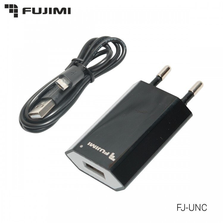 Зарядное устройство Fujimi FJ-UNC-FH50 + Адаптер питания USB мощностью 5 Вт (USB, ЖК дисплей, система защиты)