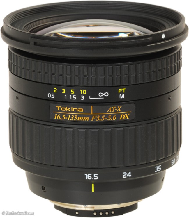 Объектив Tokina AT-X 16.5-135mm f/3.5-5.6 DX Nikon F 2