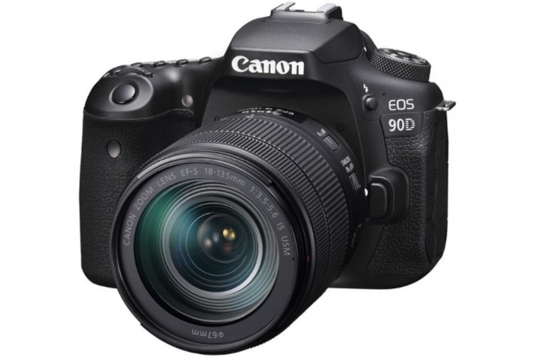Фотоаппарат Canon EOS 90D Kit EF-S 18-135mm f/3.5-5.6 IS USM, черный