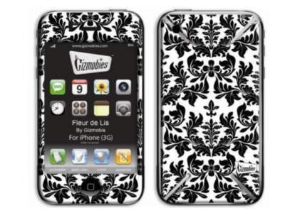 Наклейка 3D для iPhone 3G Fleur de Lis for iPhone 3G