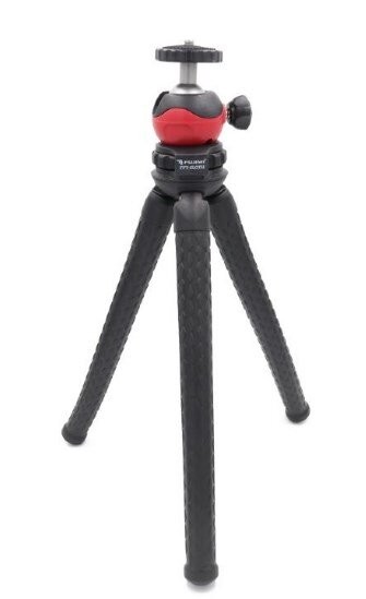 Гибкий штатив Fujimi FFT-SLOTH с держателем для смартфона и переходником для GoPro камер