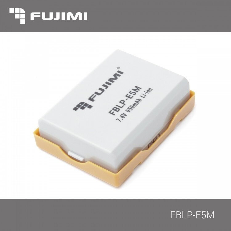 Аккумулятор Fujimi FBLP-E5M для фото-видео камер