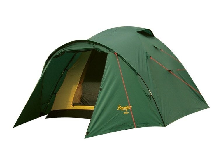 Палатка Canadian Camper KARIBU 4 (цвет woodland  дуги 9,5 мм)