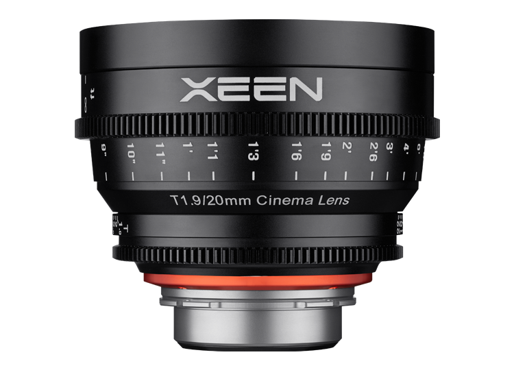 Samyang XEEN 20mm T1.9 FF CINE Lens Canon кинообъектив с алюминиевым корпусом