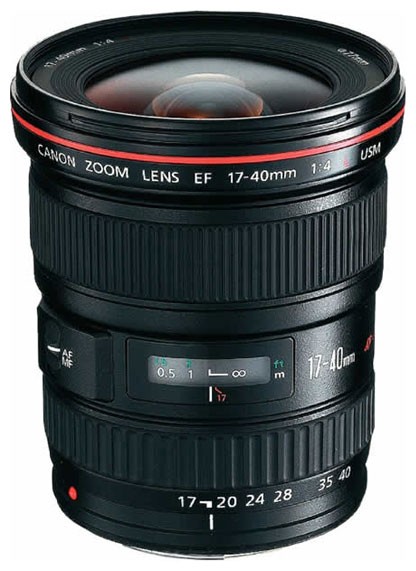 Объектив Canon EF 17-40mm f/4 L USM